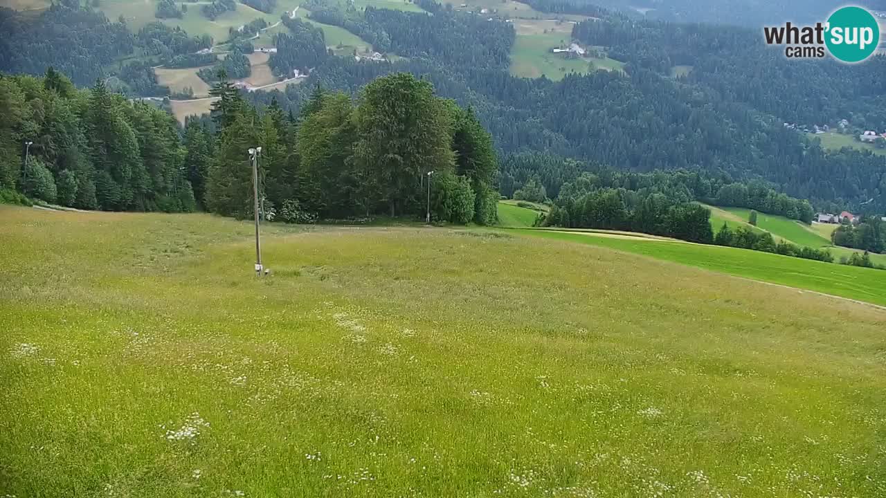 Stazione sciistica di Stari Vrh Webcam in diretta – Slovenia