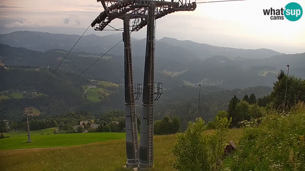 Skijalište Stari Vrh Web kamera uživo – Slovenija