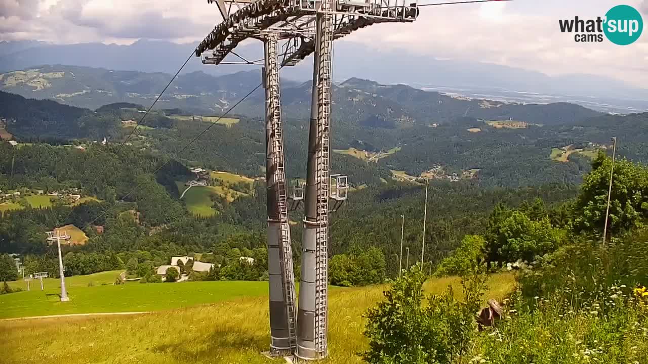 Skijalište Stari Vrh Web kamera uživo – Slovenija
