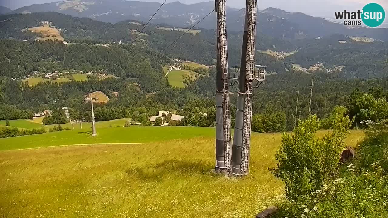 Skijalište Stari Vrh Web kamera uživo – Slovenija
