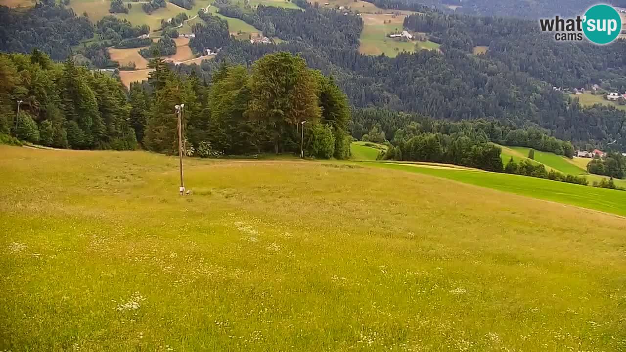 Skijalište Stari Vrh Web kamera uživo – Slovenija