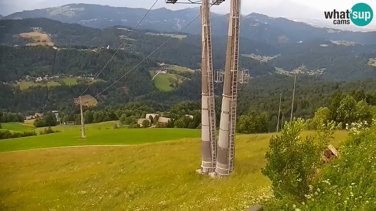 Skijalište Stari Vrh Web kamera uživo – Slovenija
