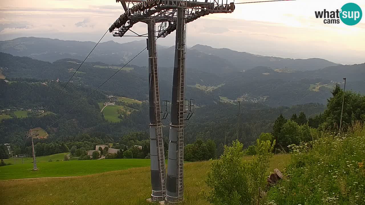 Skijalište Stari Vrh Web kamera uživo – Slovenija
