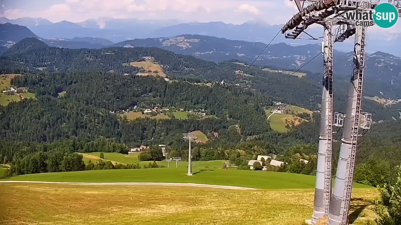 Stazione sciistica di Stari Vrh Webcam in diretta – Slovenia