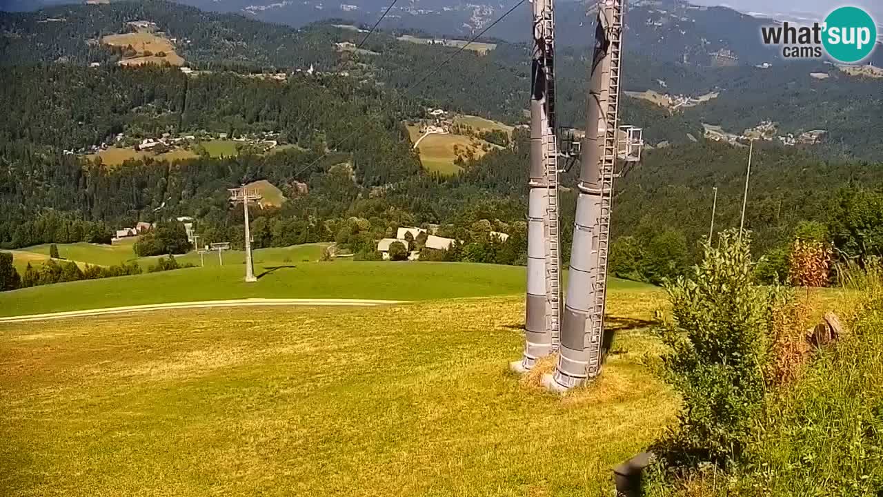 Stazione sciistica di Stari Vrh Webcam in diretta – Slovenia