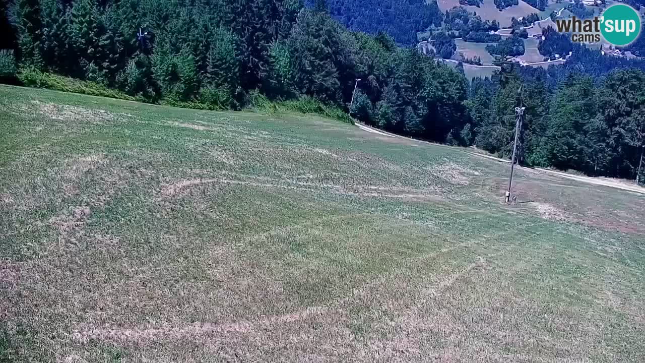 Skijalište Stari Vrh Web kamera uživo – Slovenija