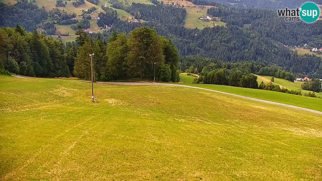 Skijalište Stari Vrh Web kamera uživo – Slovenija