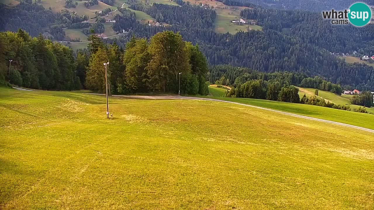 Stazione sciistica di Stari Vrh Webcam in diretta – Slovenia
