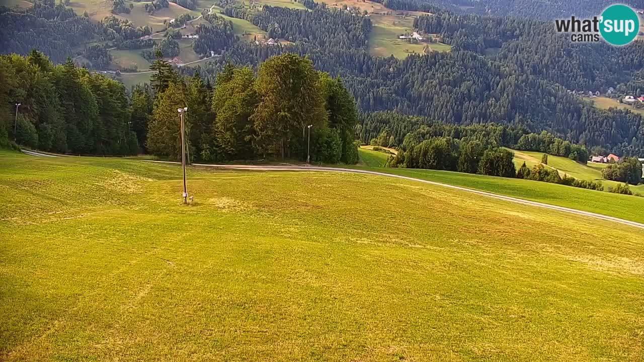 Stazione sciistica di Stari Vrh Webcam in diretta – Slovenia