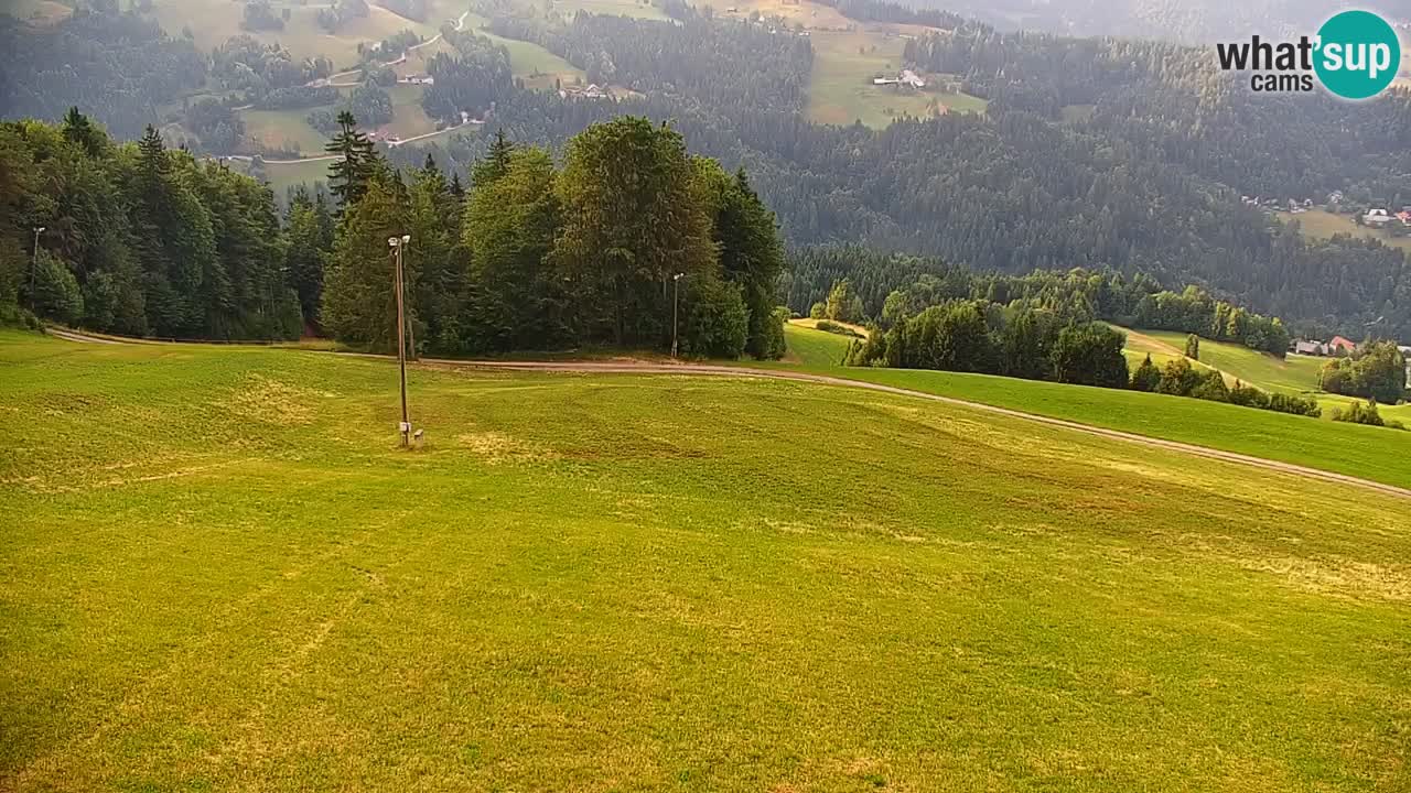 Skijalište Stari Vrh Web kamera uživo – Slovenija