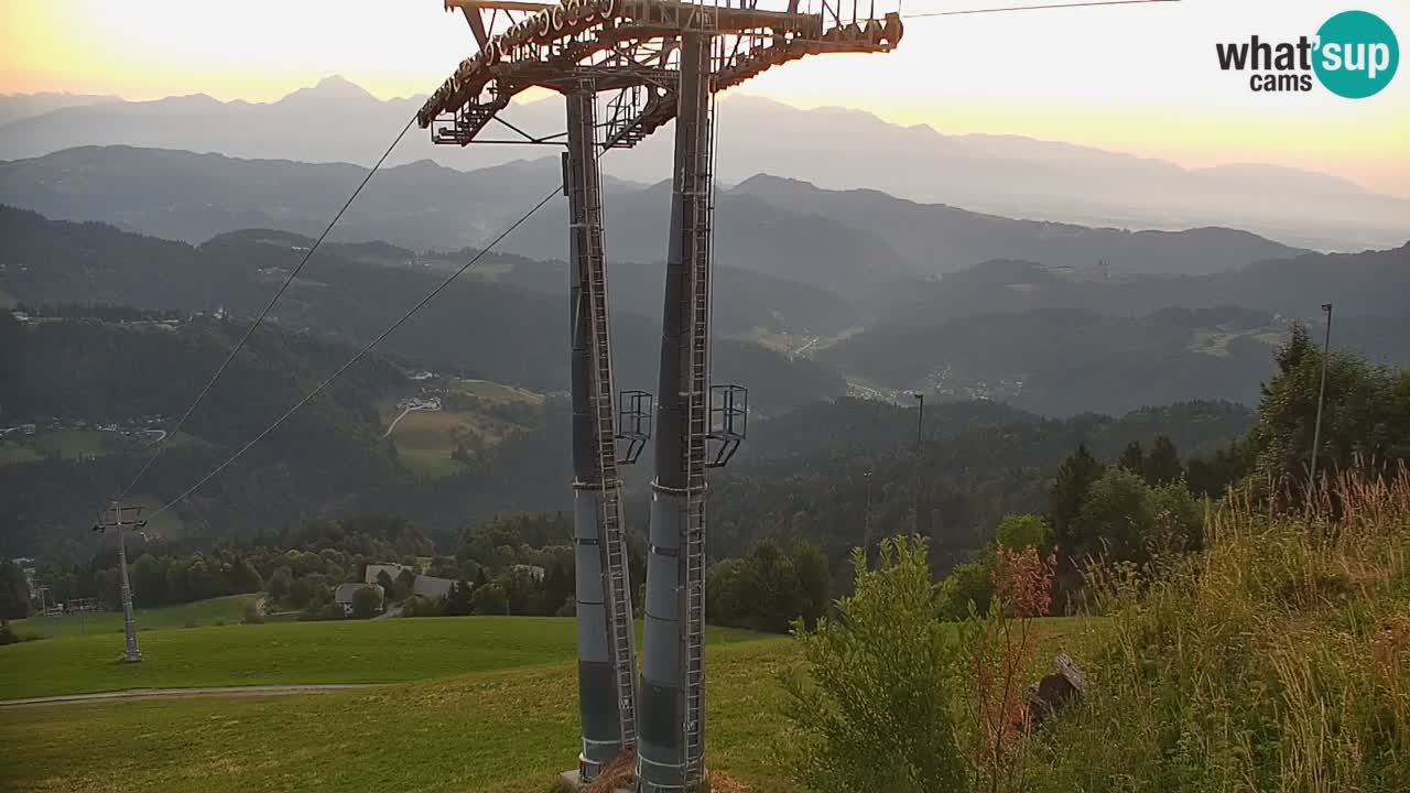 Skijalište Stari Vrh Web kamera uživo – Slovenija