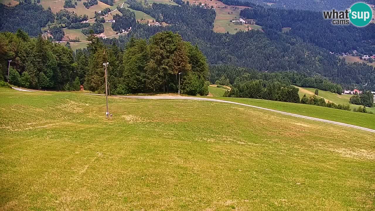 Skijalište Stari Vrh Web kamera uživo – Slovenija