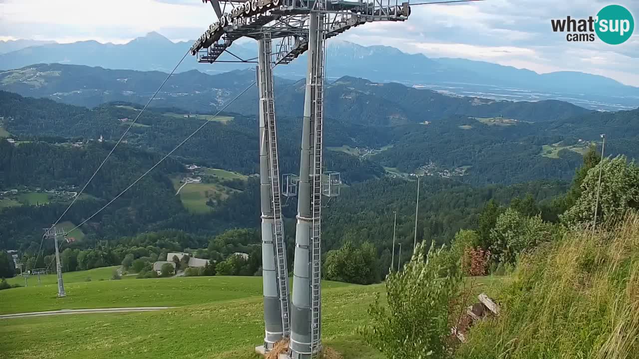 Skijalište Stari Vrh Web kamera uživo – Slovenija