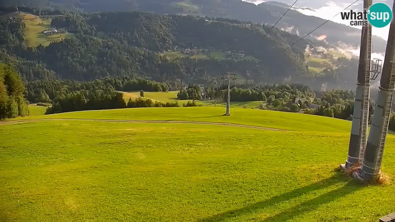 Stazione sciistica di Stari Vrh Webcam in diretta – Slovenia