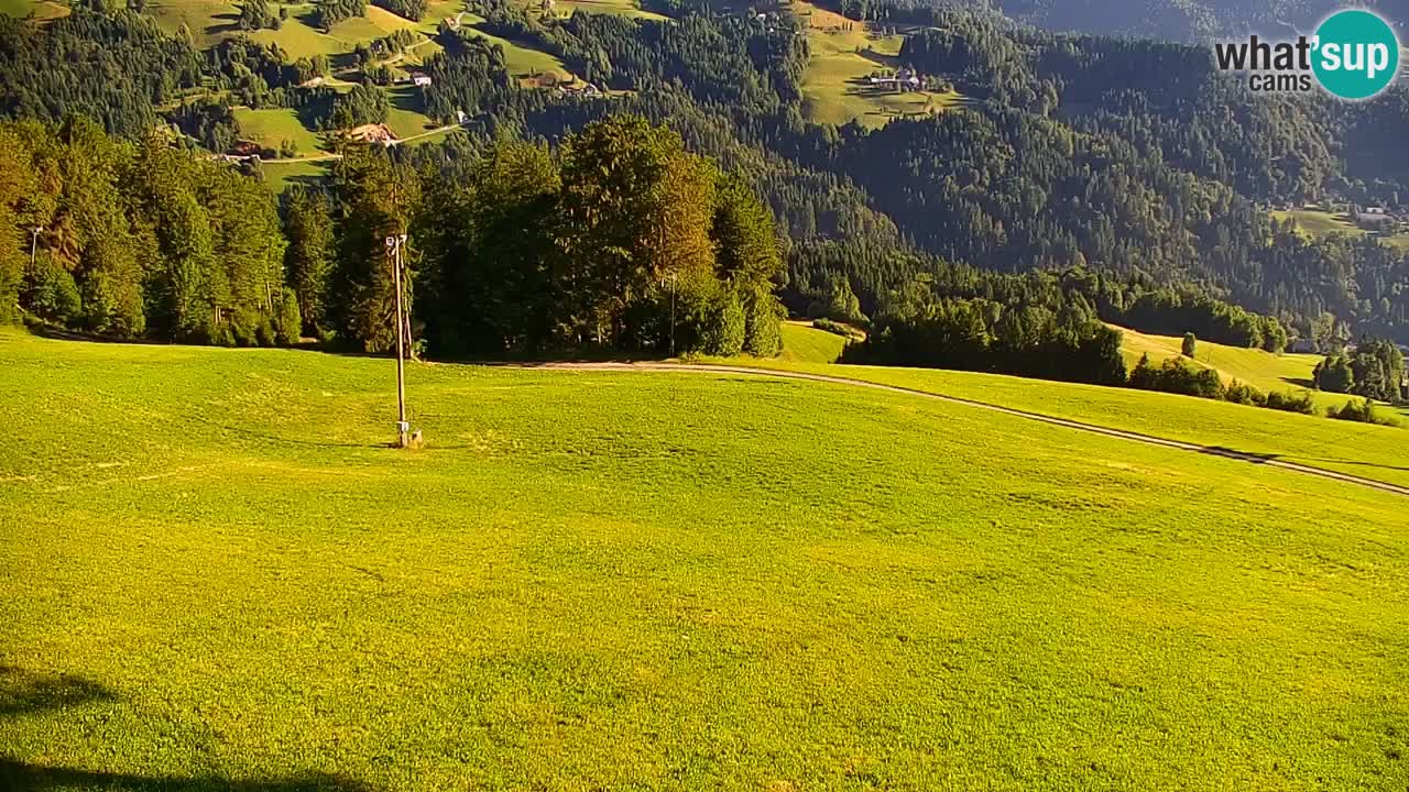 Skijalište Stari Vrh Web kamera uživo – Slovenija