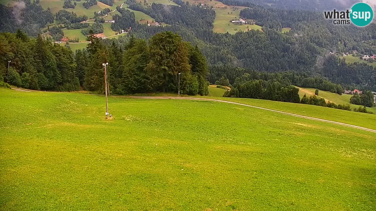 Stazione sciistica di Stari Vrh Webcam in diretta – Slovenia
