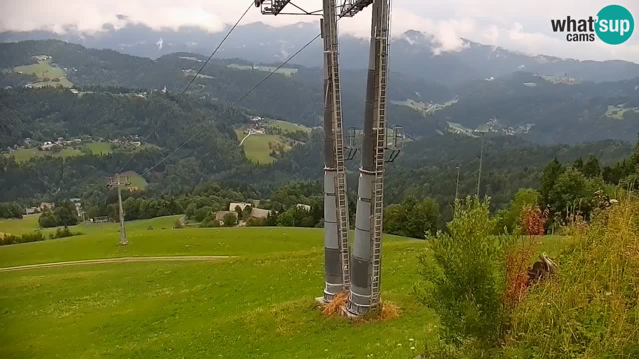 Skijalište Stari Vrh Web kamera uživo – Slovenija