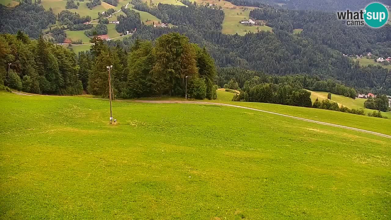 Stazione sciistica di Stari Vrh Webcam in diretta – Slovenia