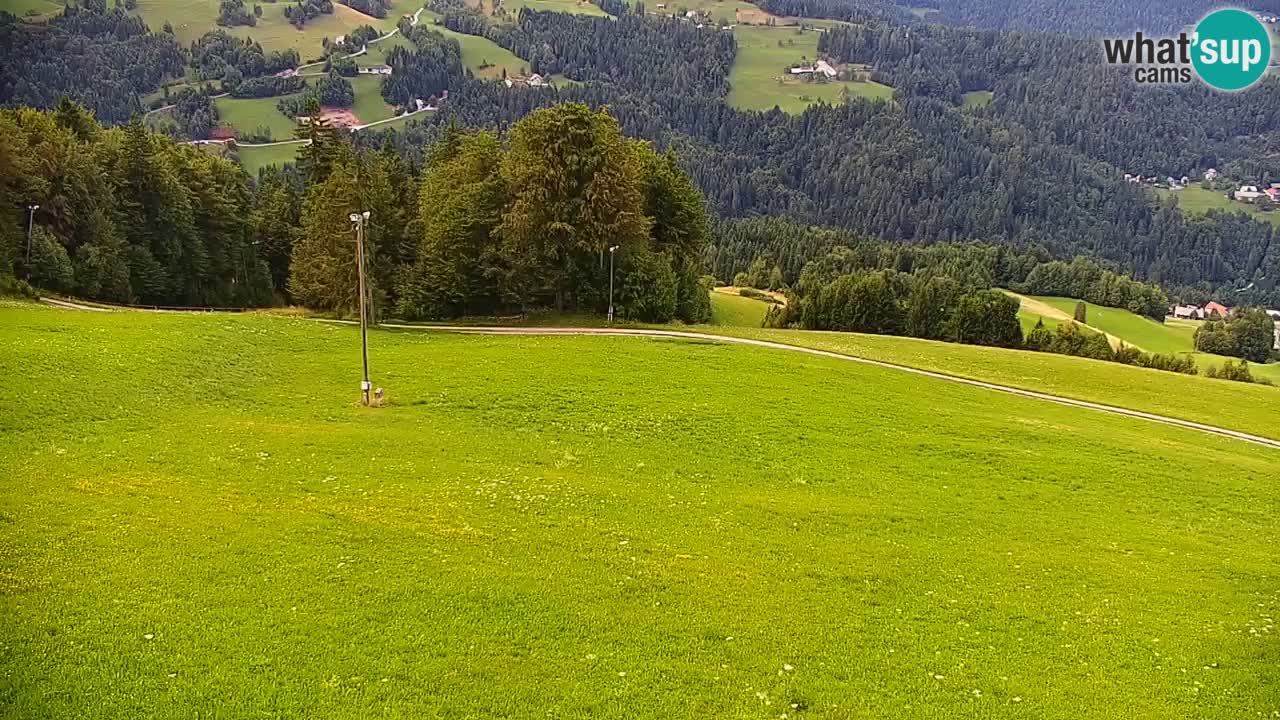 Skijalište Stari Vrh Web kamera uživo – Slovenija