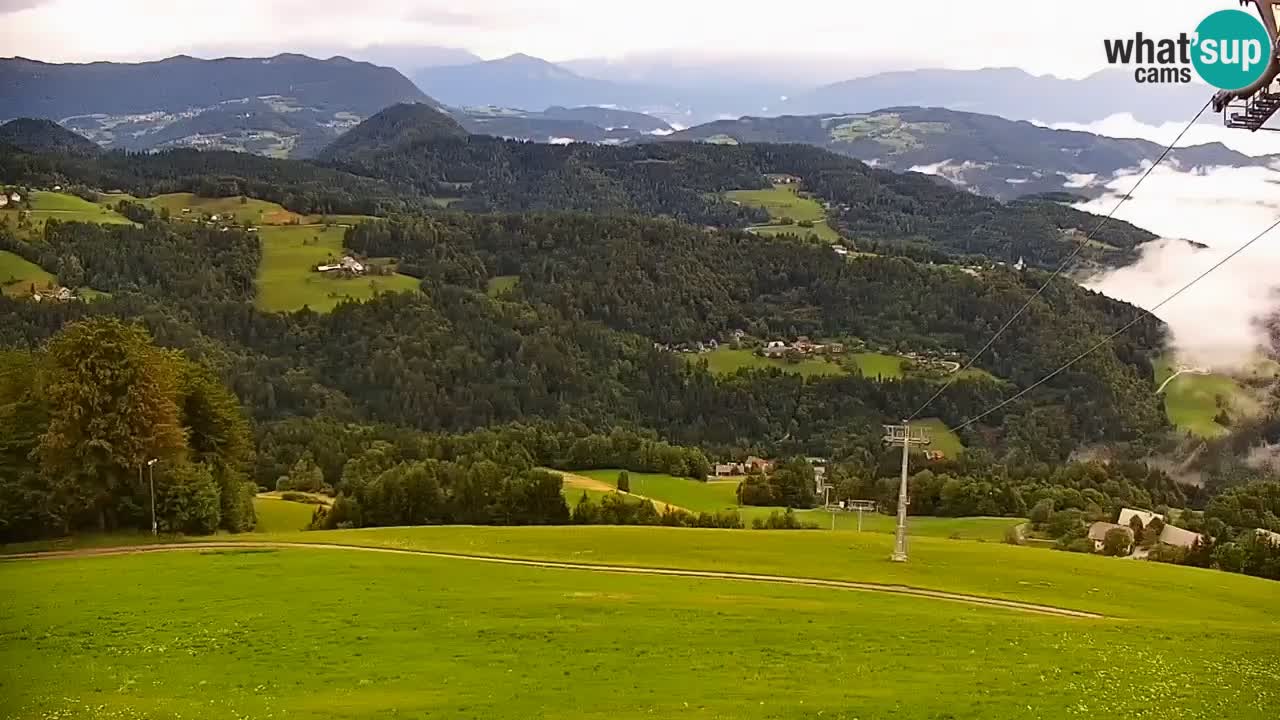 Skijalište Stari Vrh Web kamera uživo – Slovenija