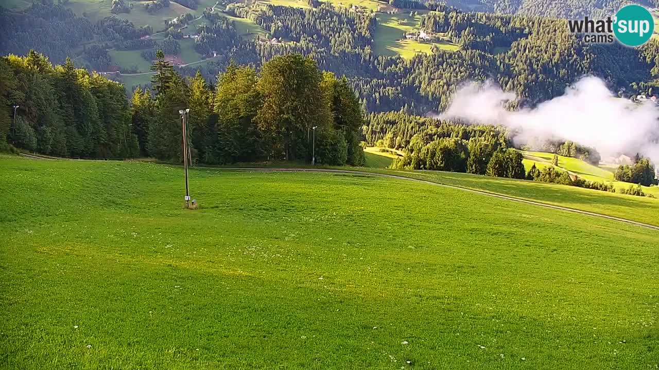 Webcam en direct de la station de ski de Stari Vrh – Slovénie