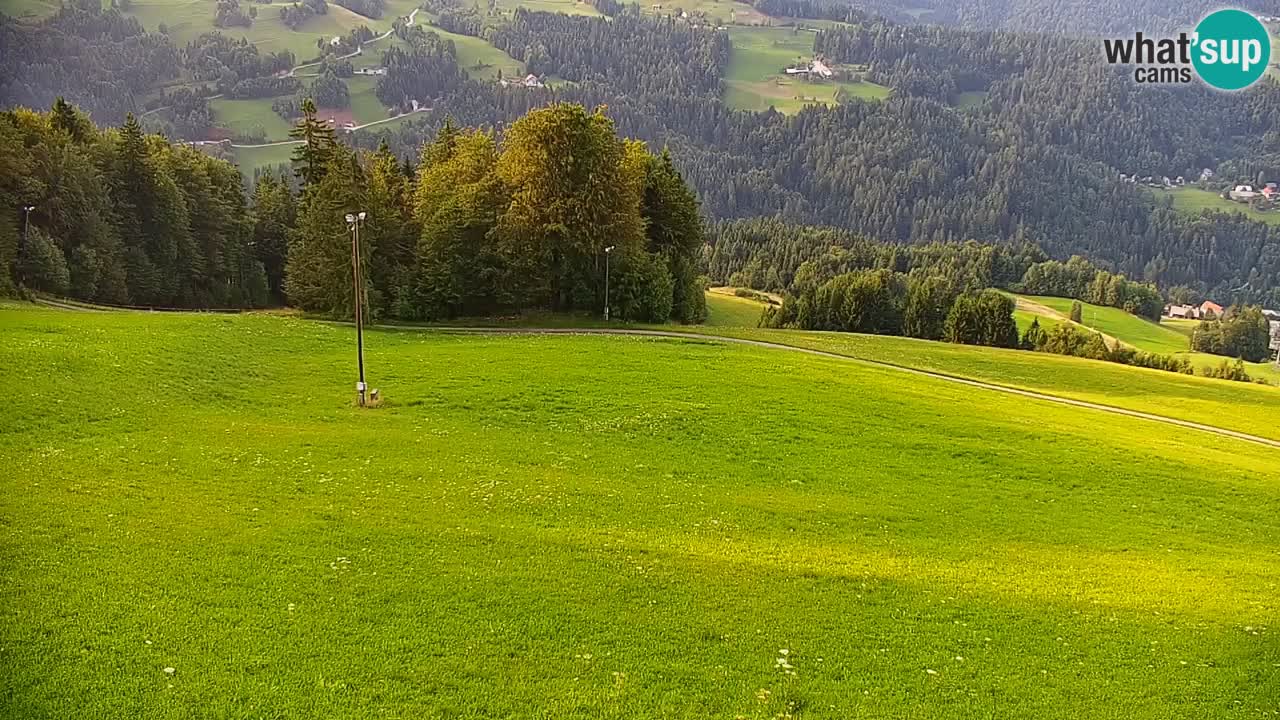 Skijalište Stari Vrh Web kamera uživo – Slovenija