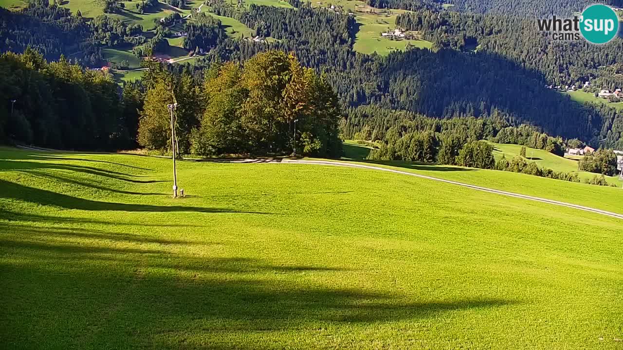Stazione sciistica di Stari Vrh Webcam in diretta – Slovenia