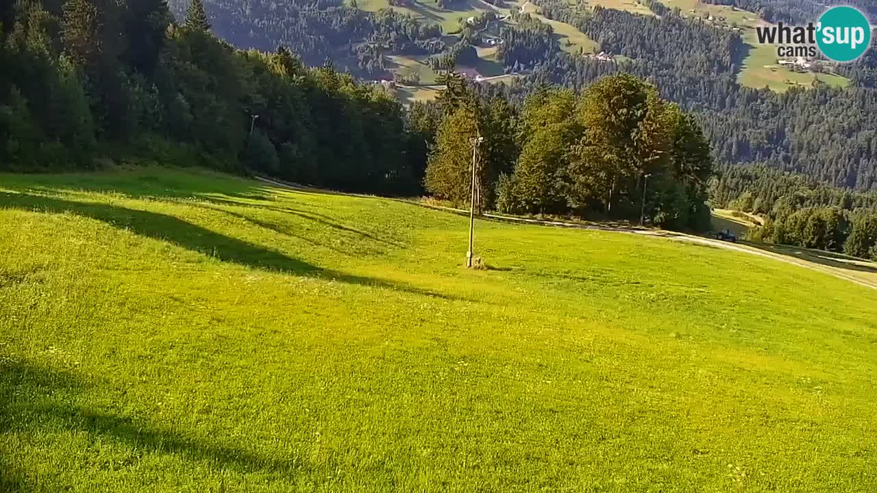 Stazione sciistica di Stari Vrh Webcam in diretta – Slovenia