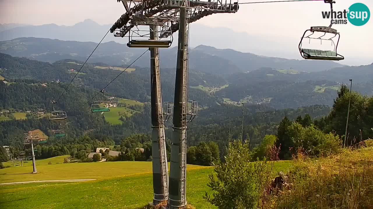 Skijalište Stari Vrh Web kamera uživo – Slovenija