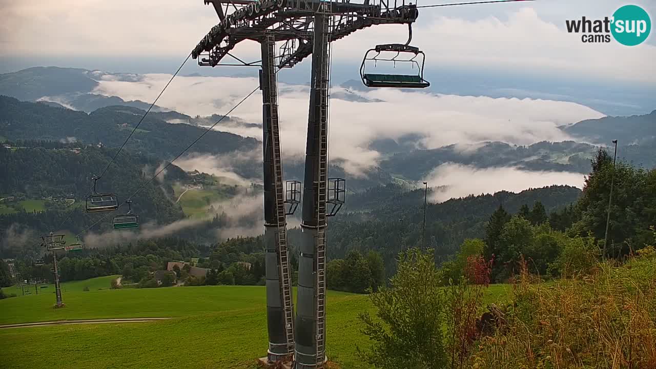 Webcam en direct de la station de ski de Stari Vrh – Slovénie