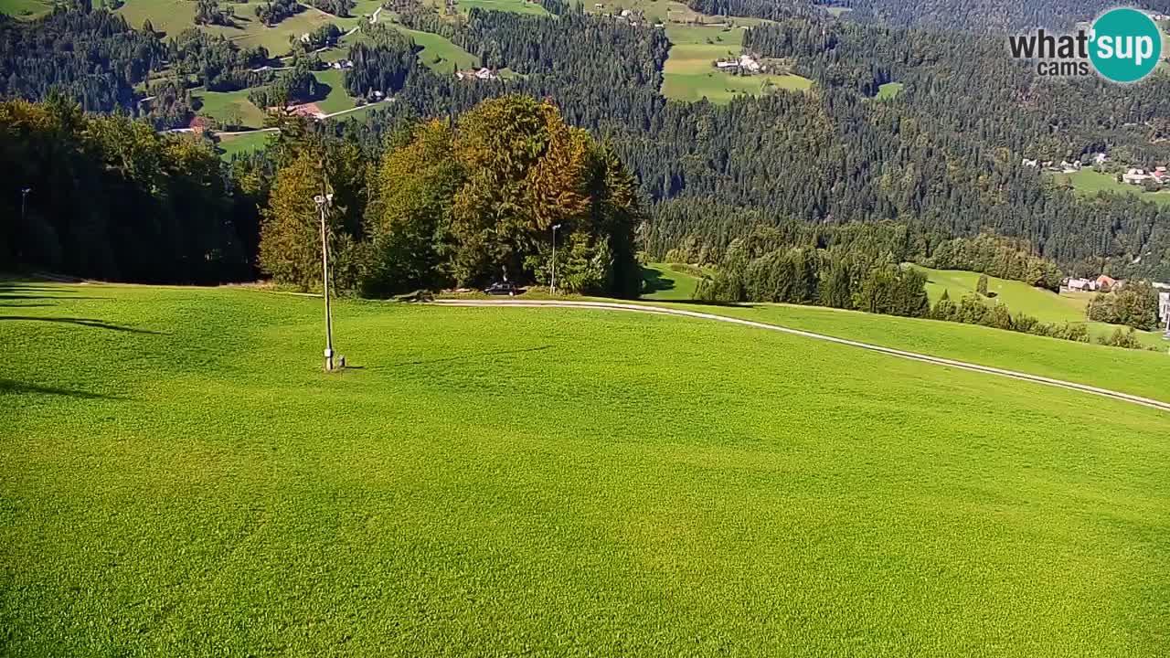 Stazione sciistica di Stari Vrh Webcam in diretta – Slovenia