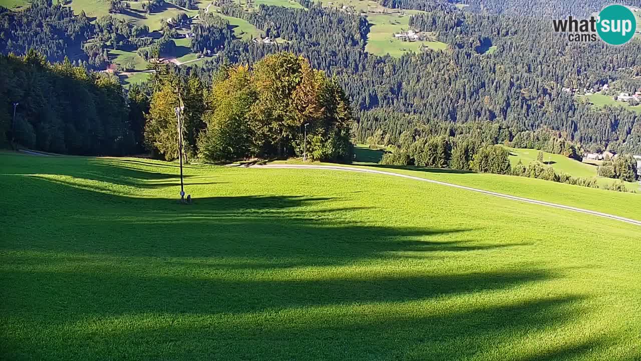 Stazione sciistica di Stari Vrh Webcam in diretta – Slovenia