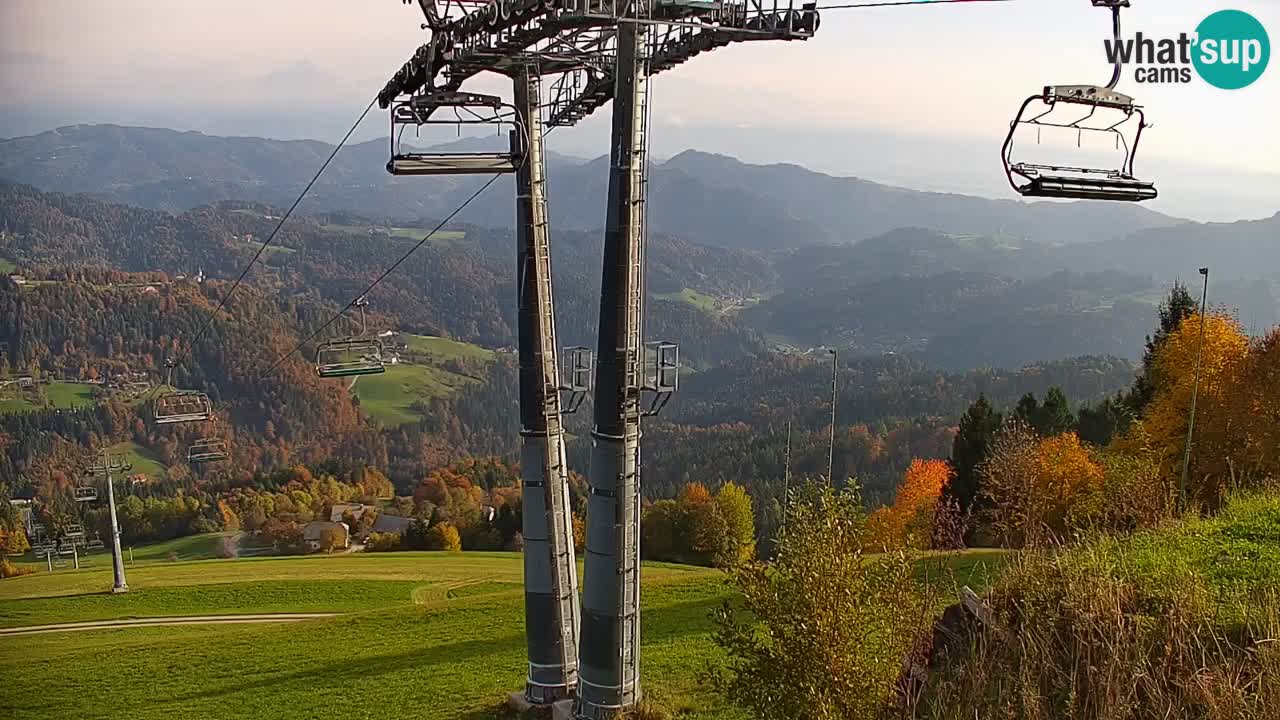 Stazione sciistica di Stari Vrh Webcam in diretta – Slovenia