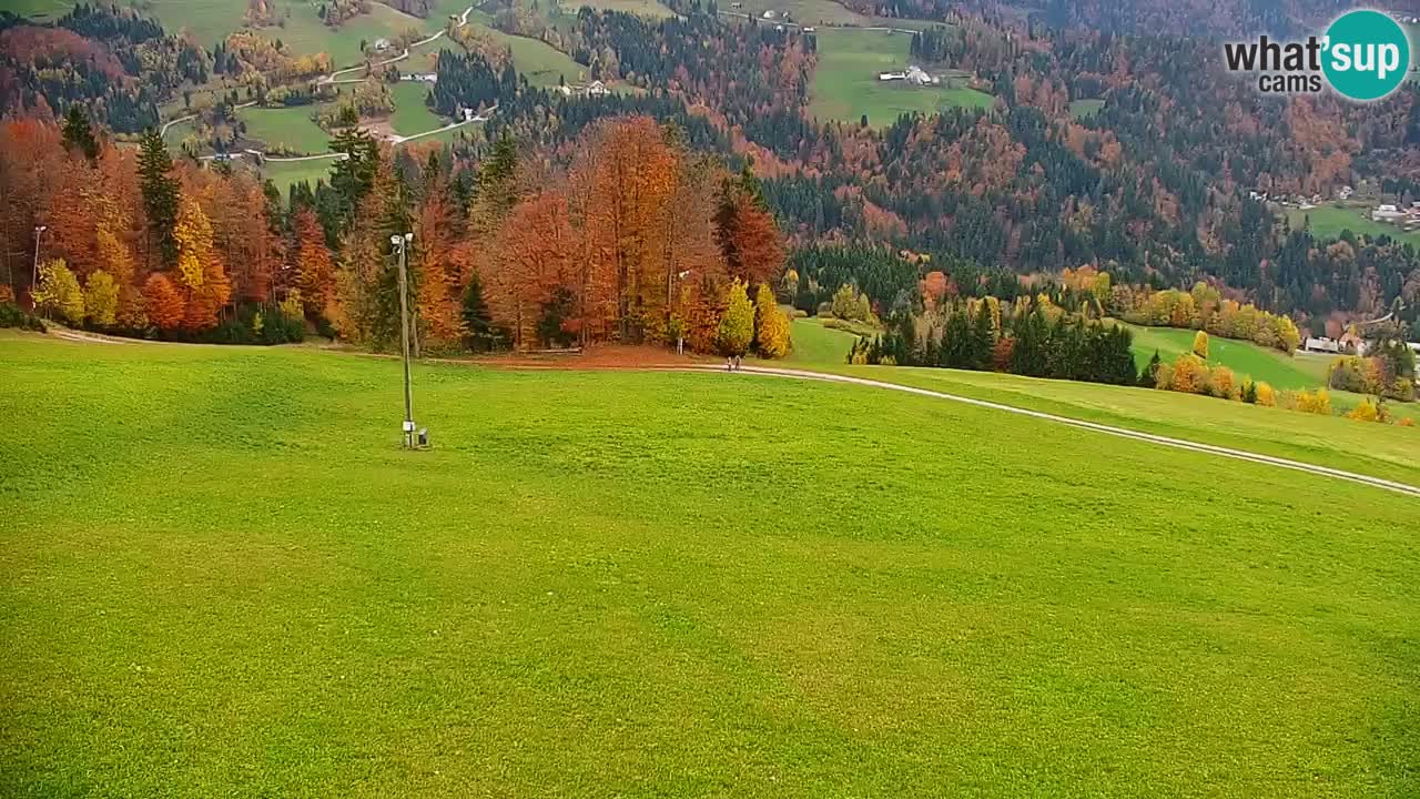 Stazione sciistica di Stari Vrh Webcam in diretta – Slovenia