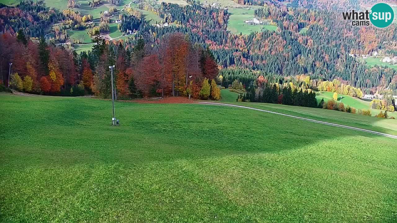 Stazione sciistica di Stari Vrh Webcam in diretta – Slovenia