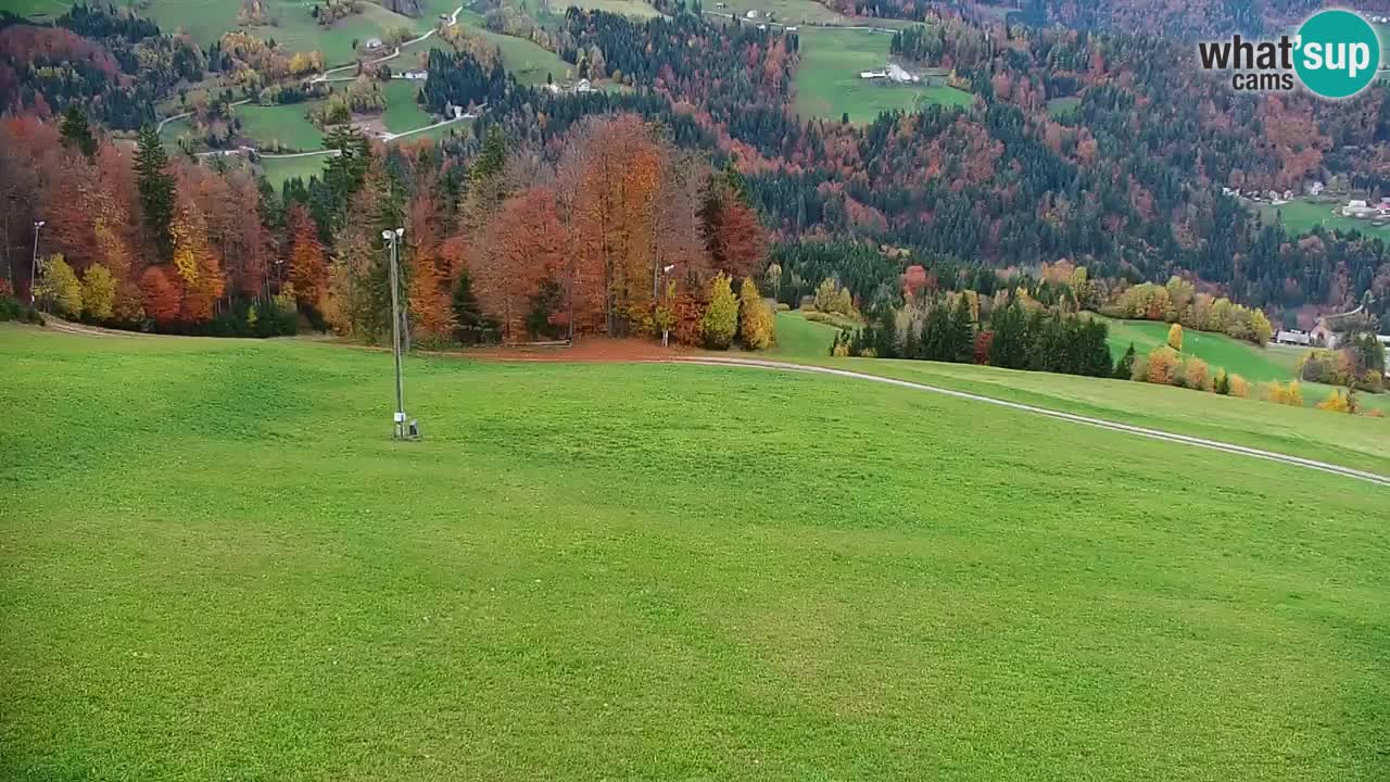 Stazione sciistica di Stari Vrh Webcam in diretta – Slovenia