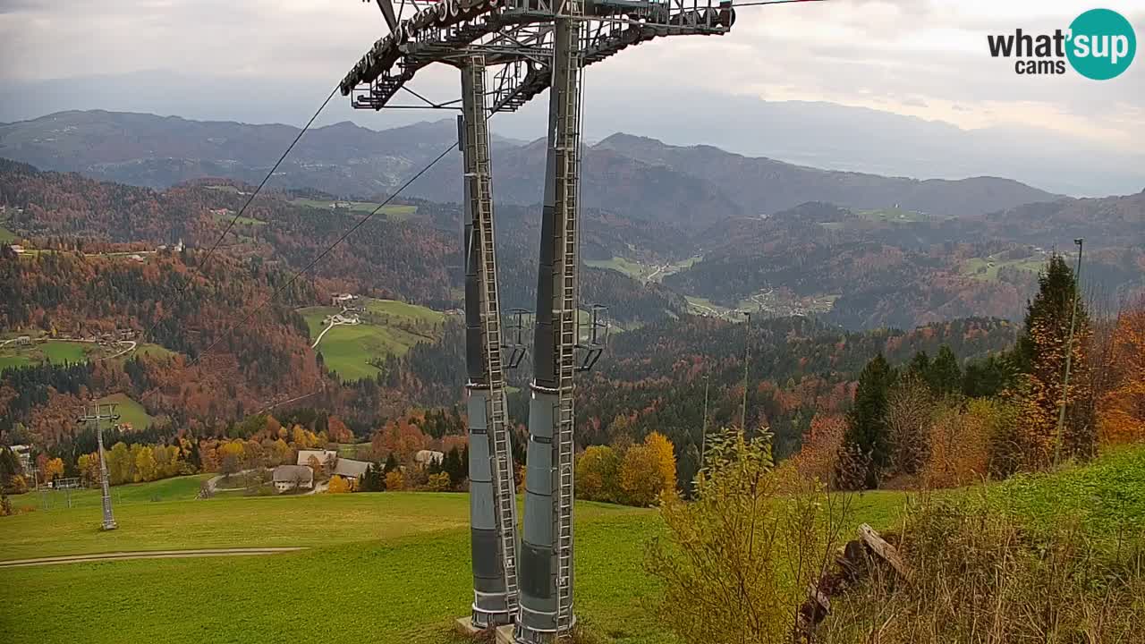 Stazione sciistica di Stari Vrh Webcam in diretta – Slovenia