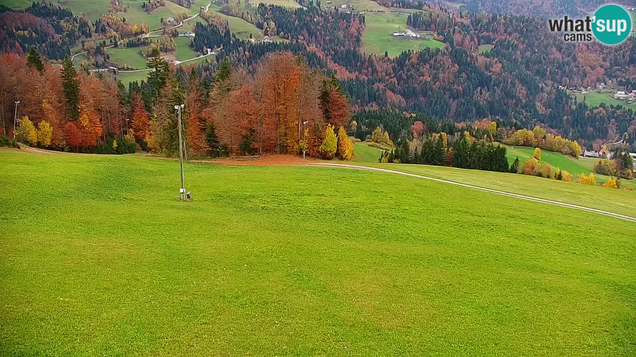 Skijalište Stari Vrh Web kamera uživo – Slovenija