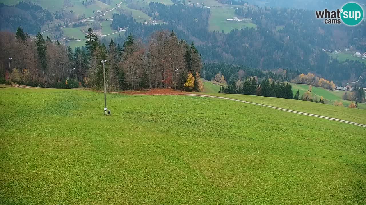 Webcam en direct de la station de ski de Stari Vrh – Slovénie