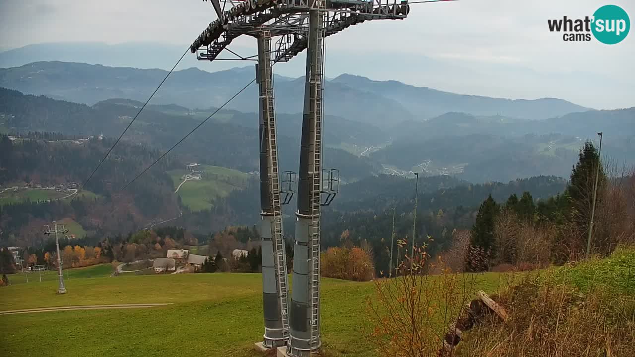 Skijalište Stari Vrh Web kamera uživo – Slovenija