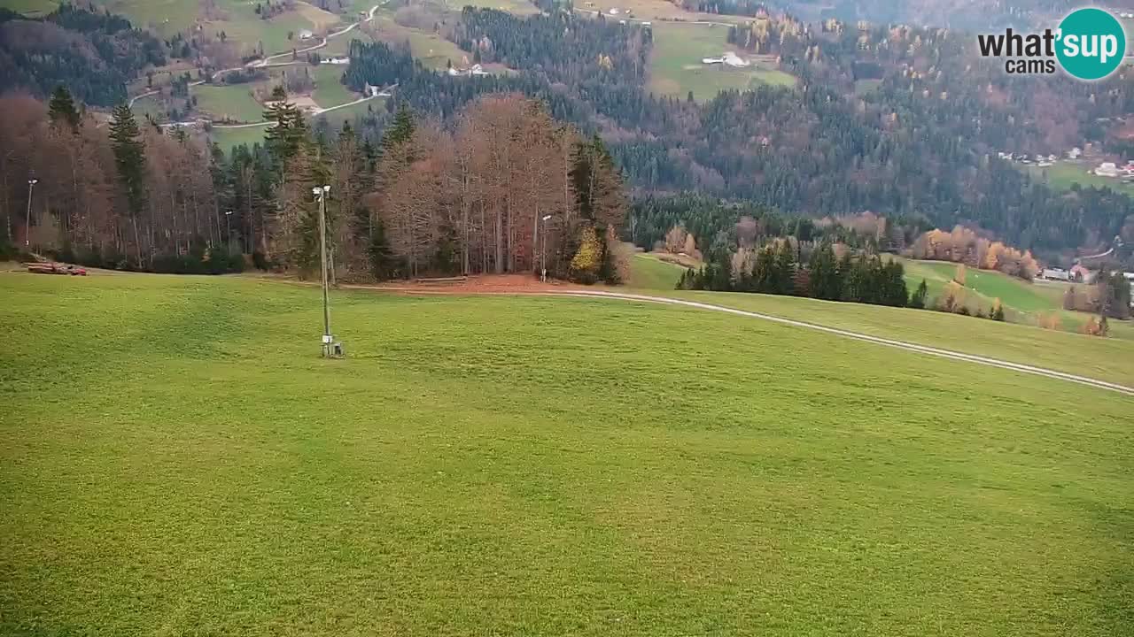 Skijalište Stari Vrh Web kamera uživo – Slovenija