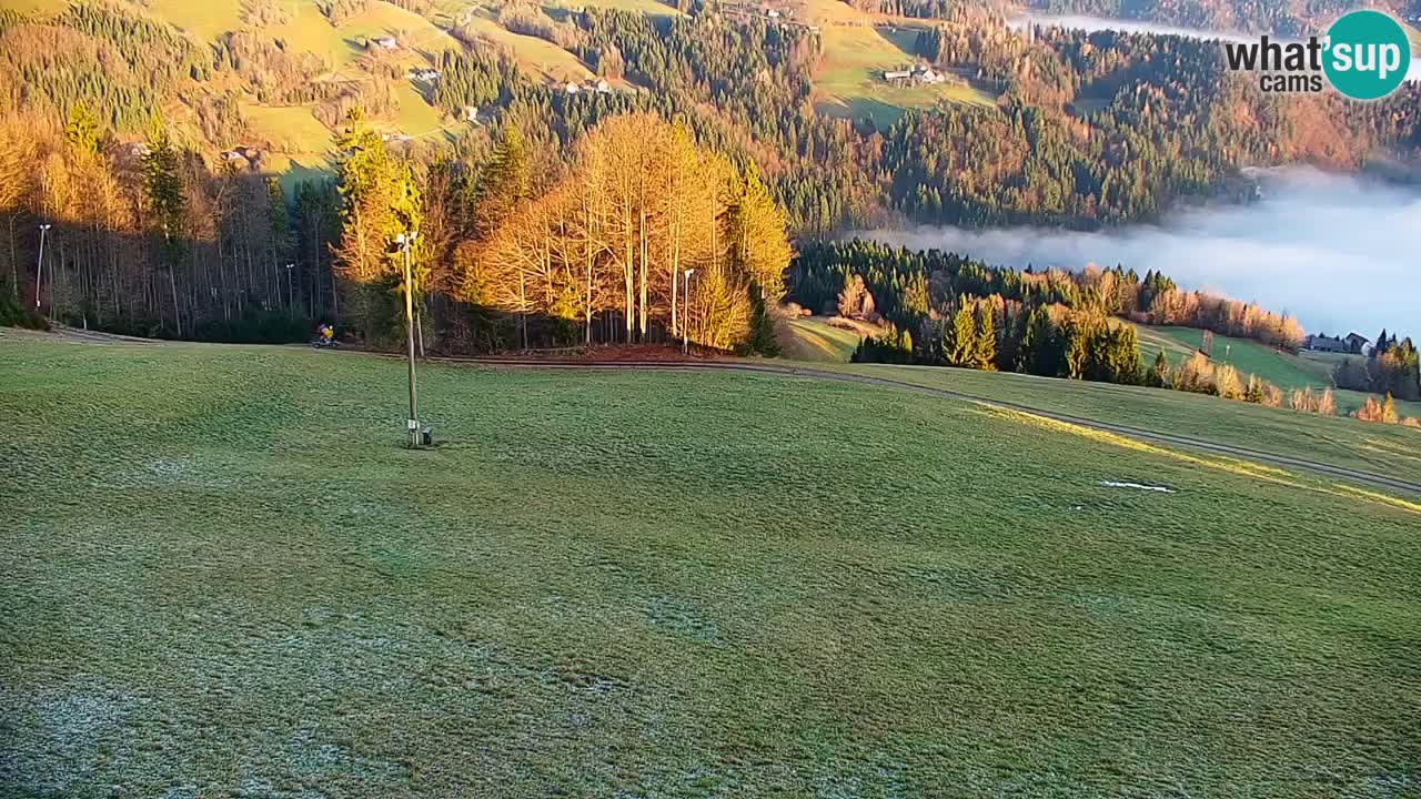 Webcam en direct de la station de ski de Stari Vrh – Slovénie