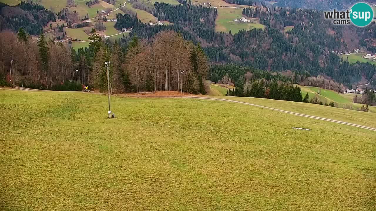 Webcam en direct de la station de ski de Stari Vrh – Slovénie