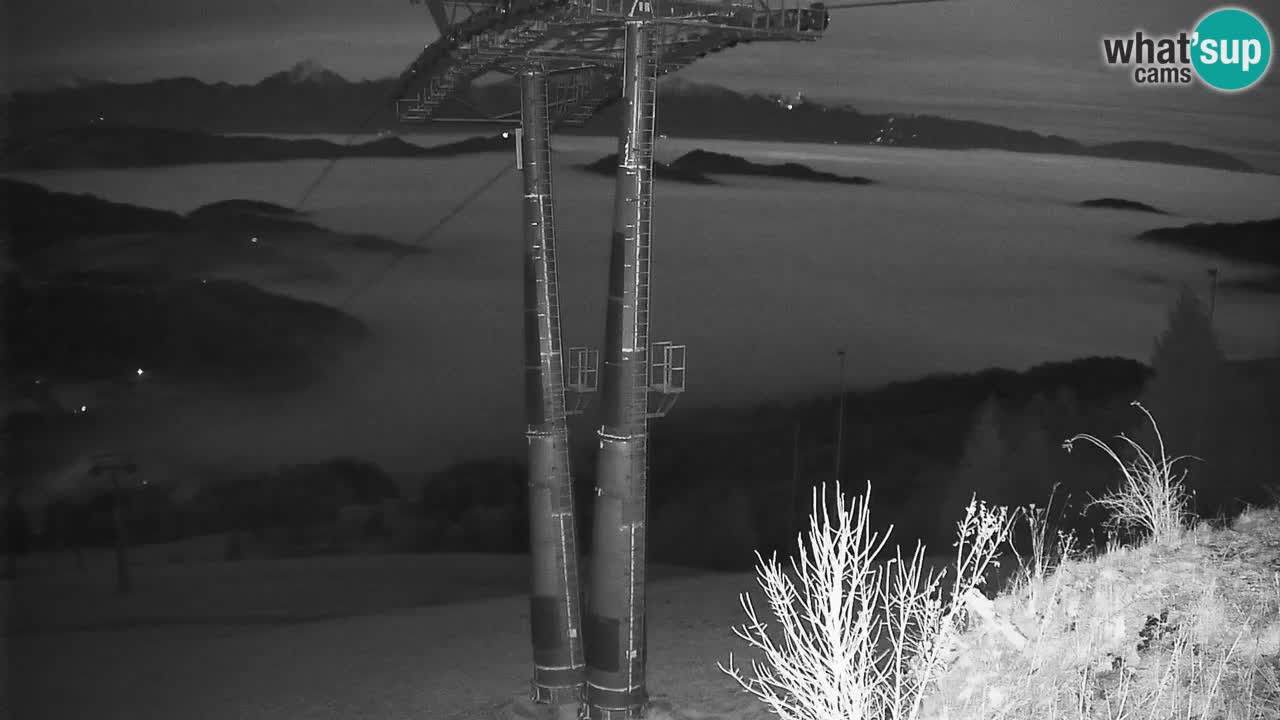 Skijalište Stari Vrh Web kamera uživo – Slovenija