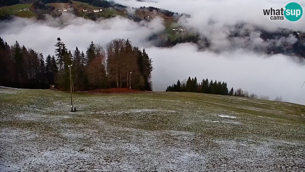 Stazione sciistica di Stari Vrh Webcam in diretta – Slovenia