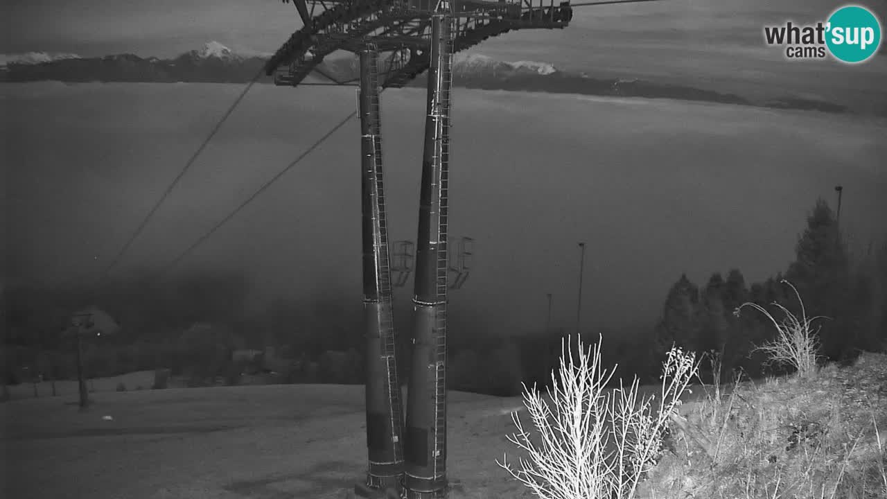 Skijalište Stari Vrh Web kamera uživo – Slovenija
