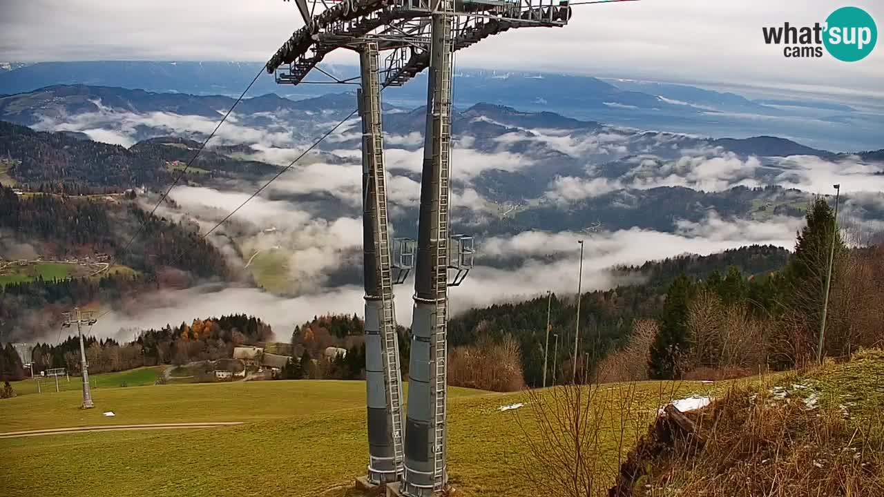 Stazione sciistica di Stari Vrh Webcam in diretta – Slovenia