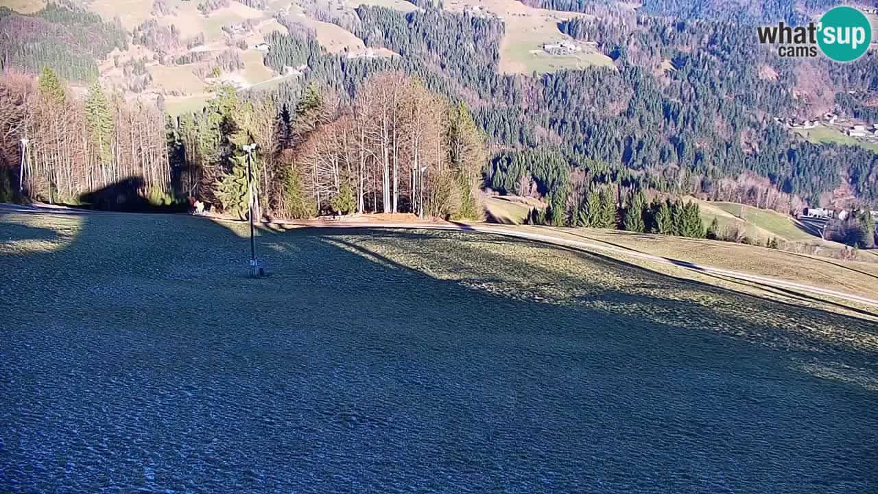 Stazione sciistica di Stari Vrh Webcam in diretta – Slovenia