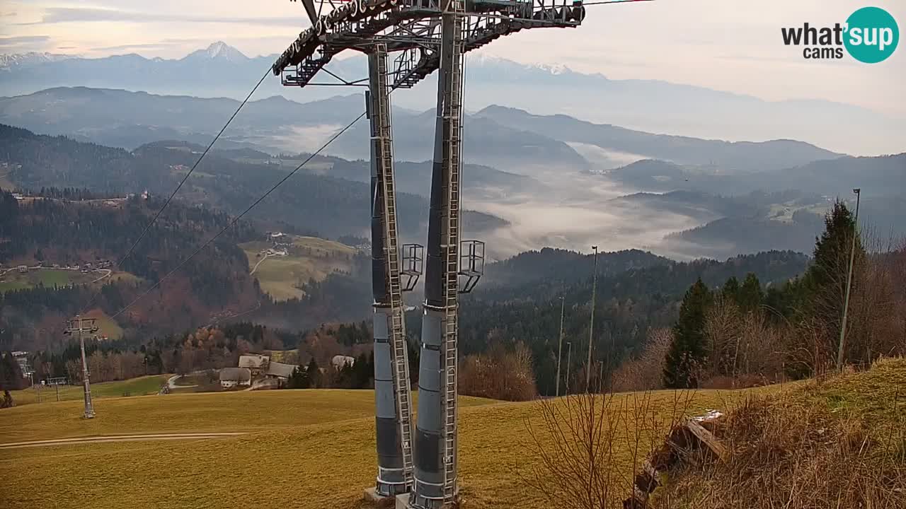 Webcam en direct de la station de ski de Stari Vrh – Slovénie