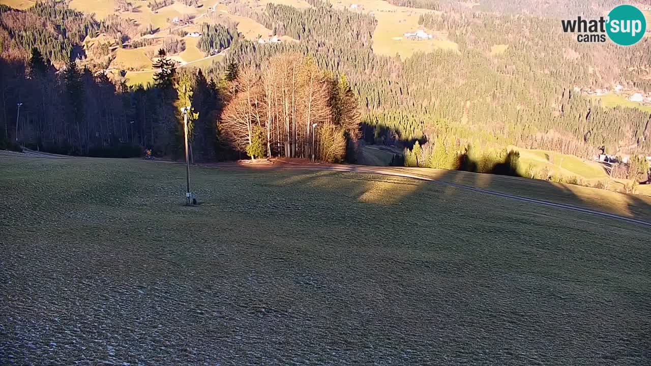 Stazione sciistica di Stari Vrh Webcam in diretta – Slovenia